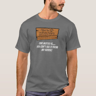 私の家から見えない。 Tシャツ