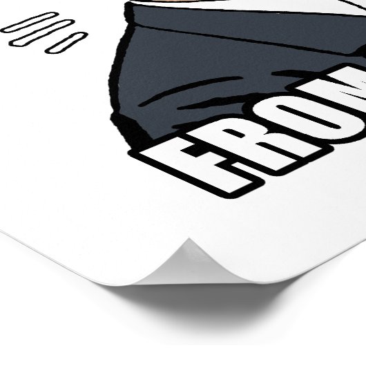 私の家から貧しい人々が見える – .png ポスター (角)