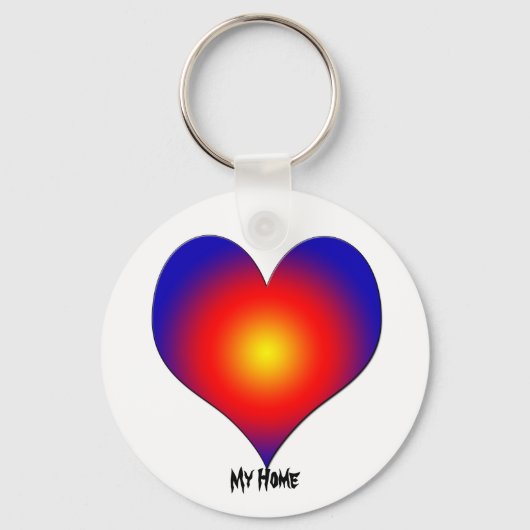 私の家が大好き キーホルダー (正面)