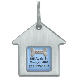 私の家のパーソナライズされた犬ラベル ペットネームタグ