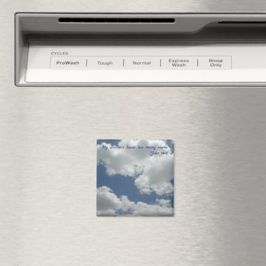 私の家は父の多くの部屋を持っているバイブル・バース マグネット (インサイチュ (食洗機))