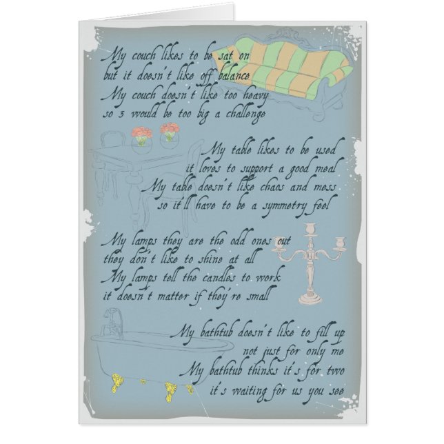 私の家は私のハート-青のようです (正面)