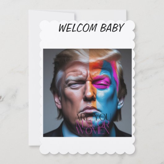 私の家へようこそ 招待状 (正面)