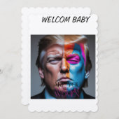 私の家へようこそ 招待状 (正面/裏面)