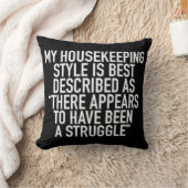 私の家事スタイルは最高のそこに記載されている クッション (ブランケット)