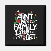 私の家族に似た家族は得いない マグネット (正面)