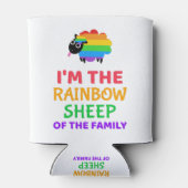 私の家族のレインボーヒツジ 缶クーラー (裏面)