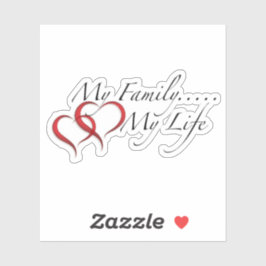 私の家族の人生 シール