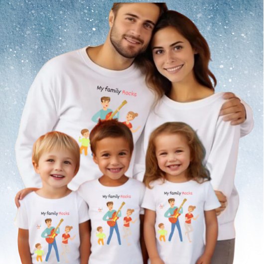 私の家族の岩 トライブレンドＴシャツ