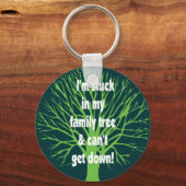 私の家族の木に刺さっている キーホルダー (正面)