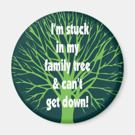 私の家族の木に刺さっている マグネット