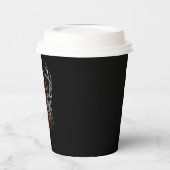 私の家族の木は鹿のスタンドを持っている狩り 紙コップ (左)