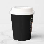 私の家族の木は鹿のスタンドを持っている狩り 紙コップ (右)