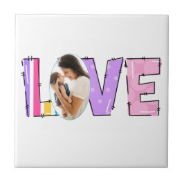 私の家族への愛 | 自分の写真を作成する タイル