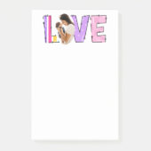 私の家族への愛 | 自分の写真を作成する ポストイット (正面)