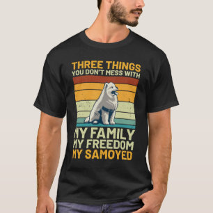 私の家族を混乱させない3つの事を私のサモアイ Tシャツ