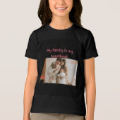 私の家族 トライブレンドＴシャツ (正面)