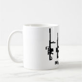 私の家族(I愛銃) コーヒーマグカップ (左)