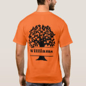 私の家族 Tシャツ (裏面)