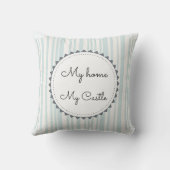 私の家私の城 クッション (裏面)