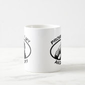 私の家系のチンパンジーの誇りを持った コーヒーマグカップ (中央)