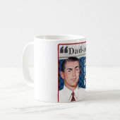 私の家、私の規則! コーヒーマグカップ (正面左)