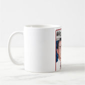 私の家、私の規則! コーヒーマグカップ (左)