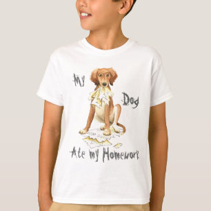 私の宿題食べのサルキ Tシャツ