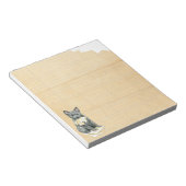 私の宿題食べのメモ帳 ノートパッド (アングル)