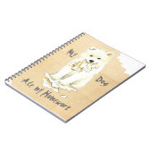 私の宿題食べをサモイ ノートブック (左側)