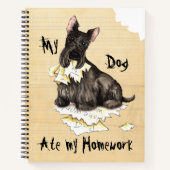 私の宿題食べをスコットランドで ノートブック (正面)