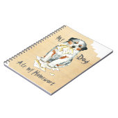 私の宿題食べを楽しみたい ノートブック (左側)