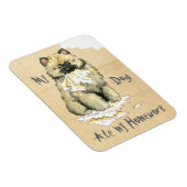 私の宿題食べを聞いた マグネット (右側)