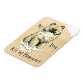 私の宿題食べを聞いた マグネット (左側)