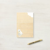 私の宿題食べを見る ポストイット (デスク上)