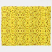 私の寄り添うブランキーについてのバナナ フリースブランケット (正面(横))