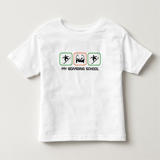 私の寄宿学校 トドラーTシャツ (正面)