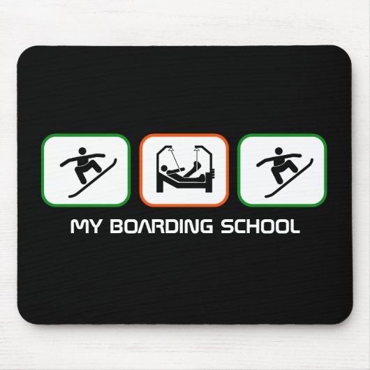 私の寄宿学校 マウスパッド (正面)
