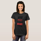 私の寮はあなたの頭が切れるおたく眼鏡Rより大きい Tシャツ (正面フル)
