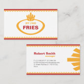 私の専有物は揚がります 名刺 (正面/裏面)