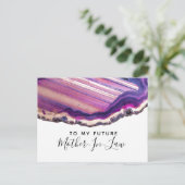 私の将来の姑はがき宝石に ポストカード (スタンド正面)