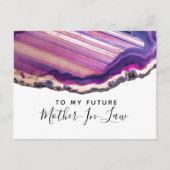 私の将来の姑はがき宝石に ポストカード (正面)