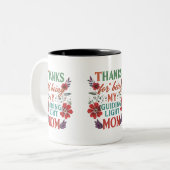 私の導感謝していき光のため、お母さん – 2トーン ツートーンマグカップ (正面左)
