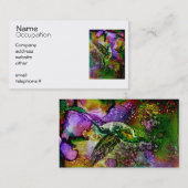 私の小さいハチドリ 名刺 (正面/裏面)