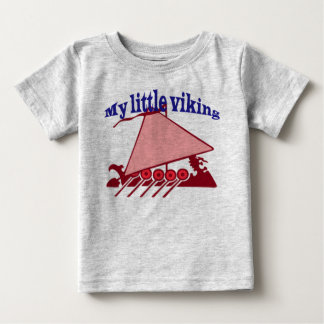 私の小さいバイキングのTシャツ ベビーTシャツ