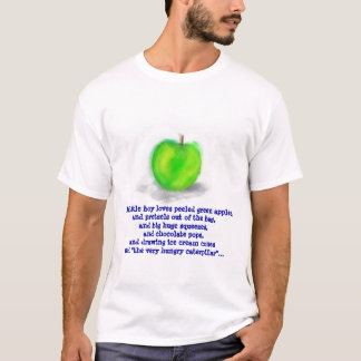 私の小さい男の子は皮をむかれた緑を…愛します Tシャツ
