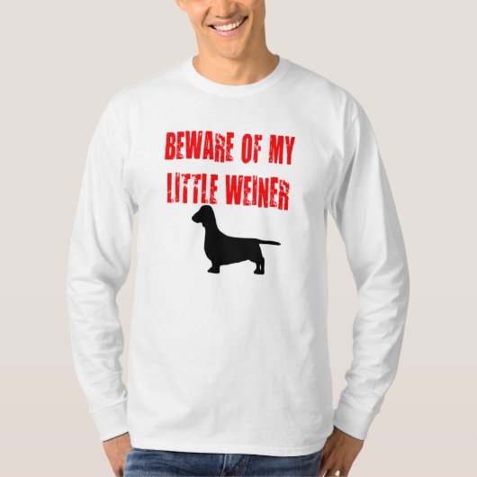 私の小さなウィーナー Tシャツ (正面)
