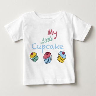 私の小さなカップケーキ幼児のTシャツ ベビーTシャツ