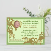 私の小さなサル 招待状 (スタンド正面)