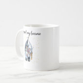 私の小さなノームと結婚した コーヒーマグカップ (正面左)